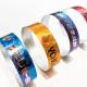 Event Shiny Glitter Promotional Wristband Waterproof Laser Star Paper Bracelet Adult Kid Events Admission Wristband