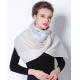 Wool Shawl  Soft Scarf With Tassels .Summer Scarf For Office . Light-Minded Tippet For Women