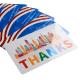 After-sales service card thank-you card 4 colors CYMK offset printing Matte Glossy Frosted Custom Logo Gift card