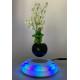 colorful led light magnetic levitation floating vase plant tree pot bonsai