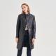 FODARLLOY New Design Loose Size Cashmere Coat Winter Women Warm Fashion Belt