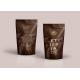 120 Micron Personalized Kraft Coffee Bags , Recycle 4 Oz / 2 Oz Coffee Bags