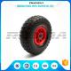 No Floor Damage Foam Filled Tires 3.50-4 Cold Resistan PP Rim 55mm Hub Length