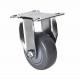 Edl Chrome 2.5 80kg Rigid PU Caster with 37025-77 and Wheel Material PU