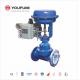 Fluoroplastic PFA Lined Control Valve Diaphragm Operated UPVC Material