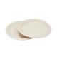 Compostable Round Sugarcane Bagasse Disposable Plate 9inch