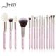 Metal Ferrule ISO9001 Essential Makeup Brushes Set Coated Birch Wood