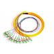 Fiber Optic Breakout Cable Pigtail 12 Color 0.9mm 2.0M 3.0MM Length 1m 2M 5M FC SC UPC SM 12 Core