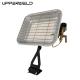 Portable 4500W Ceramic Heater for Outdoor Multi-power Settings Patio Heater Silver