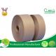 Wired 4.8cm Wide Wet Water Kraft Paper Tape / Reinforced Kraft Paper Export Packing Paper