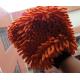 yellow  blue  colorful  16 * 21cm  hair  height  3cm  microfiber  big chenille  car  cleaning glove