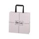 230gsm White Kraft Paper Packaging Bags Rectangle For Clothing Jewelry