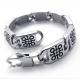 High Quality Tagor Stainless Steel Jewelry Fashion Men's Casting Bracelet PXB048