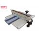 Safe Fabric Sample Cutting Machine Only 6Kg Fabric Swatch Cutter With Laser Alignment Cutting