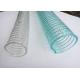 Industrial PVC Spiral Hose , Reinforced Hose Pipe Colorful Lightweight