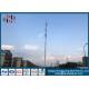 ISO Hot Dip Galvanized Telecommunication Towers 2.3-18mm Wall Thickness