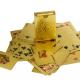 Gold Personalized Waterproof Plastic Playing Cards 63*88mm