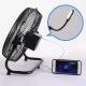 Portable Rechargeable Outdoor Solar Panel Energy Power Battery Charging USB LED Light