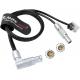Alvins Cables Control Cable for ARRI ETH 10 Pin Rotatable Right Angle to RJ45 and 2 Pin Male 24V Power Cable for ARRI Alexa Mini LF| LF| Mini| SXT Camera, Teradek COLR