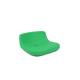 Outdoor Fixed Plastic Bleacher Seat Fire Retardant / Grass Green Stadium Seats