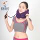 Inflatable neck collar soft universal size neck brace in red/blue/purple/grey color