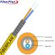 2 Core Spiral Steel Armored Indoor Fiber Optic Cable