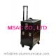 Middle Trolley Cosmetics Cases Makeup Cases Pu Leather Beauty Boxes For Travel