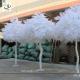 GRE11 UVG 10ft Artificial Decorative Winter Trees for Wedding Landscaping with White color