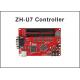 U disk ZH-U7 led control card USB+RS232 2xpin50 for for P10 single & dule color