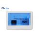 65" Transparent LCD Display Video Showcase With SD Card Tempered Glass Panel