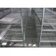 Hot Dip Galvanized Layer Chicken Cage System Easy Use Free Layout Design