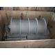 Compact Double Drum Electric Winch , 50 Ton Winch Grooved Drums For Oil Mining