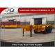 FUWA / BPW Axle Chassis Container Trailer 20ft 40ft Dimension 35 Tons Load
