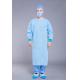 Tear Resistant Knit Cuff 70g Washable Isolation Gown