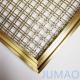 Stainless Steel Brass Mesh Cabinet Inserts Wire Grille For Cabinetry