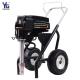 Industrial High Pressure Stucco Airless Paint Spray Machine With Rotary Spray Nozzle