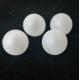 Polished Polypropylene Hollow Floating Plastic Balls Sphere White Color