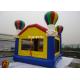 PVC Tarpaulin Kids Inflatable Bouncy Castle With Balloons 4 x 4 m Custom