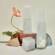 Luxury Glass Cosmetic Packaging Bottle Skincare Set Matt Green 30ml 100ml 125ml 50g