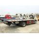 Foton Flat Bed Breakdown Recovery Vehicle , Car Carrier Tow Truck