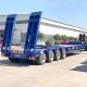4 Axle 100Ton Excavator Lowbed Semi Trailer for Sale Manufacturers