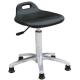 Pneumatic Rotatable ESD Task Chair Polyurethane Stool w/Handle Hole 40mm Thickness