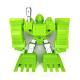 Promotion PVC Green Shape Shifting Toys Hard Type for Children