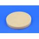 High Purity 95% 99% Alumina Ceramic Disc / Ceramic Round Block