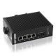 2 SFP Industrial Managed POE Switch 48-56V DC  Ieee 802.3 Af Switch