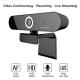 Webcam pc camera 1080P Built-in Noise Reduction Microphone