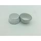 Sanmu Aluminium Foil Cupcake Cases Baking Cups , Silver Cupcake Holders Round Shape