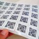 Variable Data Printing Barcode QR Code NO.Printed 2D Barcode Sticker Label