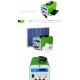 Mobile solar small system with player radio household emergency lighting power supply
