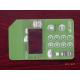 Light Green PET LED Push Button Membrane Switch / Keyboard Mechanical Switches